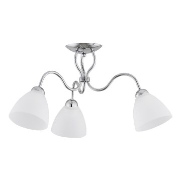 Přisazený lustr ARIEL 3xE27/15W/230V lesklý chrom