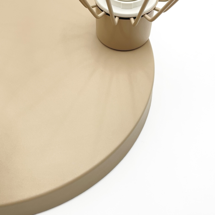 Přisazený lustr AUDREY 3xE27/15W/230V béžová