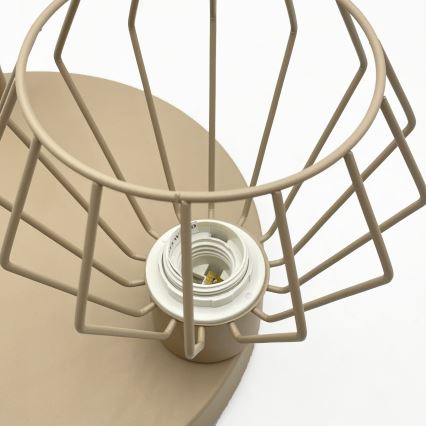 Přisazený lustr AUDREY 3xE27/15W/230V béžová