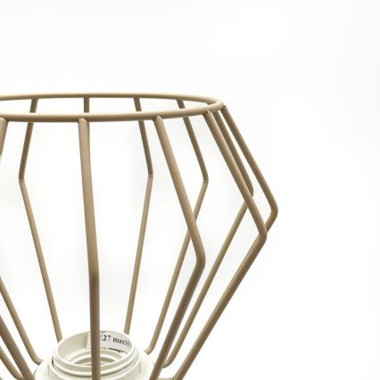 Přisazený lustr AUDREY 3xE27/15W/230V béžová