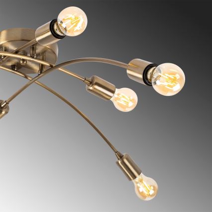 Přisazený lustr BANANA 8xE27/40W/230V