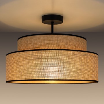 Přisazený lustr BOHO 1xE27/60W/230V béžová