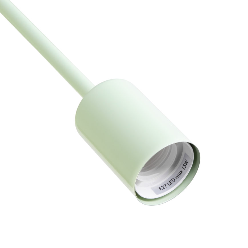 Přisazený lustr CAMBRIDGE 4xE27/15W/230V zelená