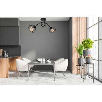 Přisazený lustr CEED 2xE27/60W/230V