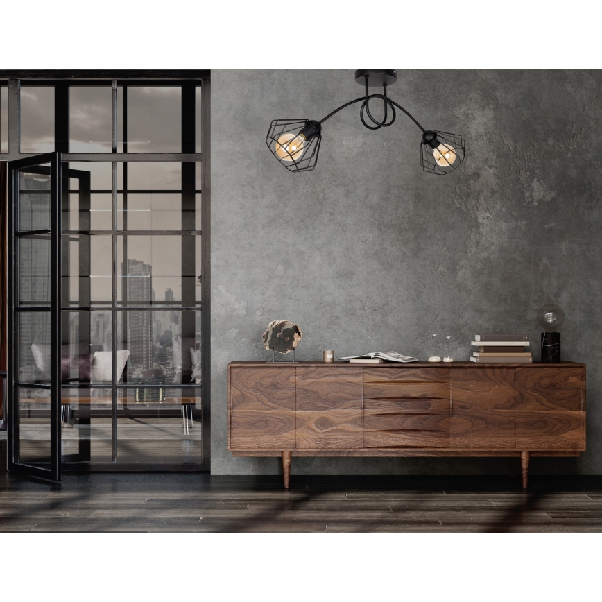 Přisazený lustr CEED 2xE27/60W/230V