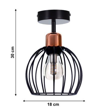 Přisazený lustr CELTA 1xE27/40W/230V