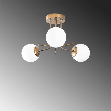 Přisazený lustr DAISY 3xE27/40W/230V