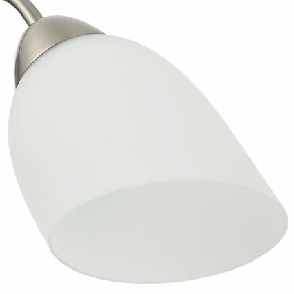 Přisazený lustr DONNA 3xE27/60W/230V nikl