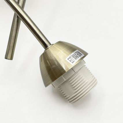 Přisazený lustr DONNA 3xE27/60W/230V patina