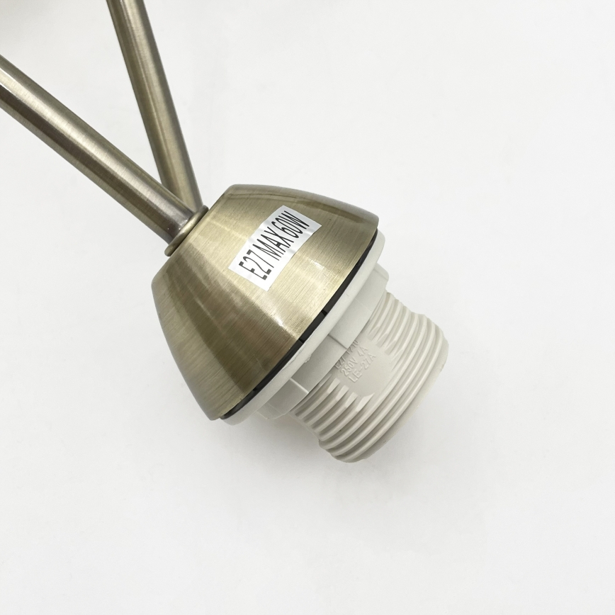 Přisazený lustr DONNA 5xE27/60W/230V patina