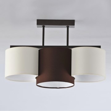 Přisazený lustr DUSK 3xE27/60W/230V