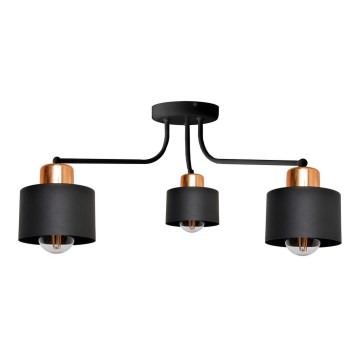 Přisazený lustr EDISON 3xE27/15W/230V