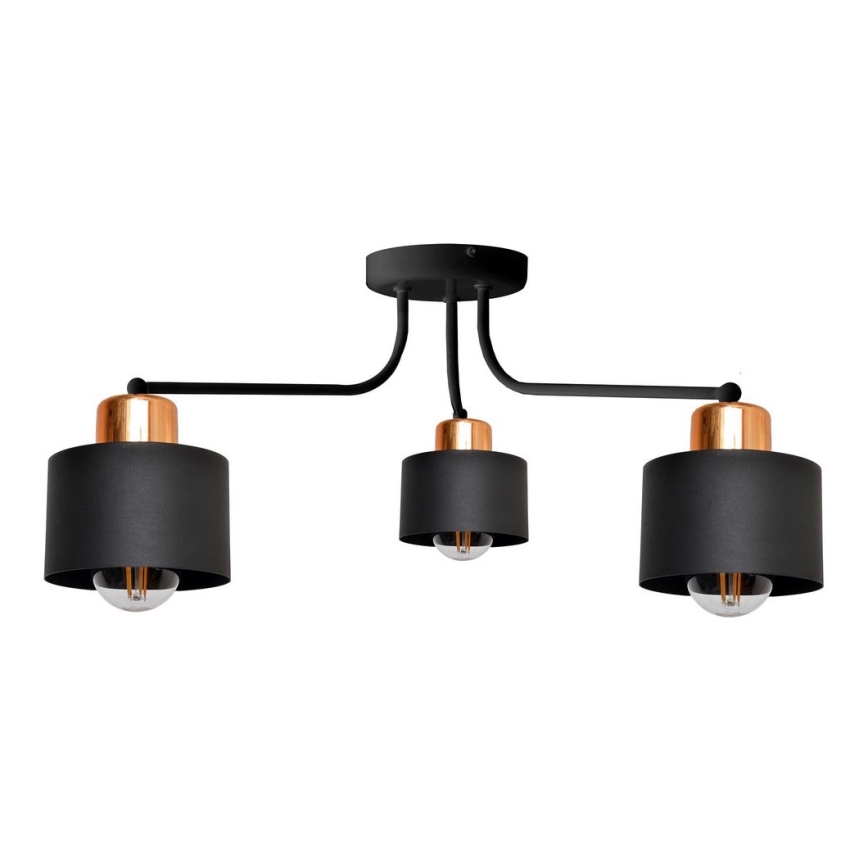 Přisazený lustr EDISON 3xE27/15W/230V