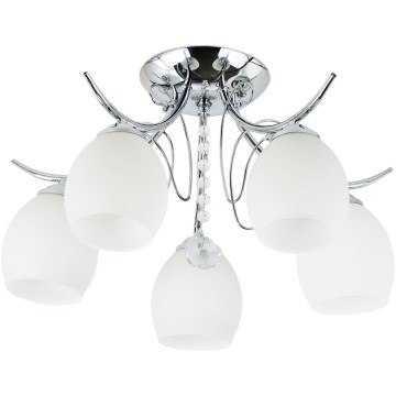Přisazený lustr ELLA 5xE27/15W/230V lesklý chrom