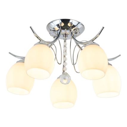 Přisazený lustr ELLA 5xE27/15W/230V lesklý chrom