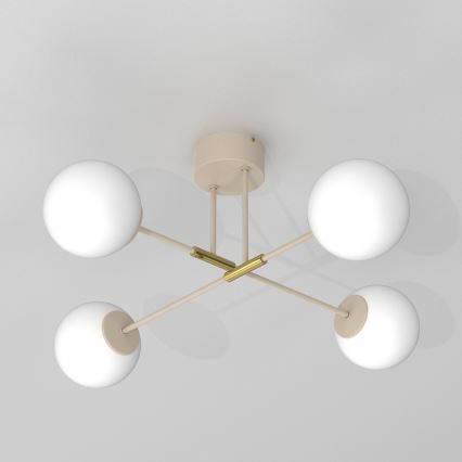 Přisazený lustr GLAME 4xE27/15W/230V