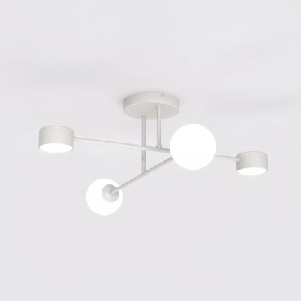 Přisazený lustr HOLON 2xG9/8W/230V + 2xGX53/12W šedá