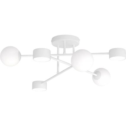 Přisazený lustr HOLON 3xG9/8W/230V + 3xGX53/12W bílá