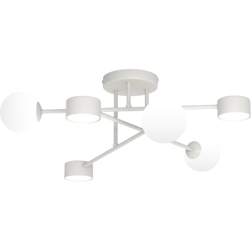 Přisazený lustr HOLON 3xG9/8W/230V + 3xGX53/12W šedá