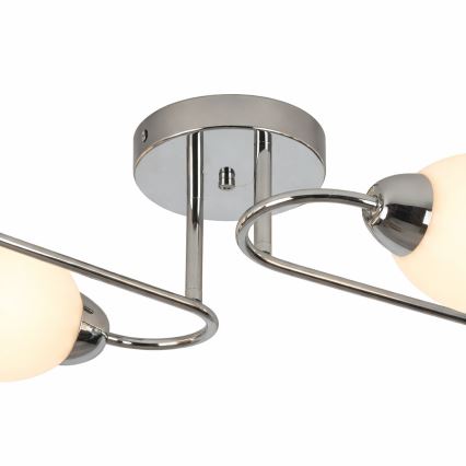 Přisazený lustr KING 4xE27/15W/230V lesklý chrom