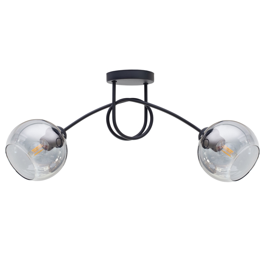 Přisazený lustr LATIL 2xE27/60W/230V