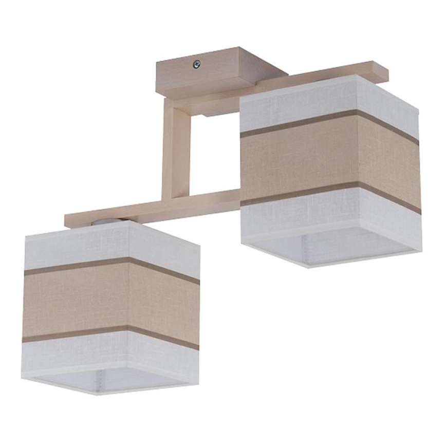 Přisazený lustr LEA 2xE27/60W/230V