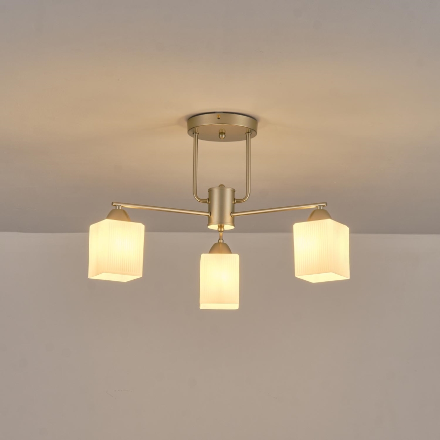 Přisazený lustr MADISSON 3xE27/60W/230V