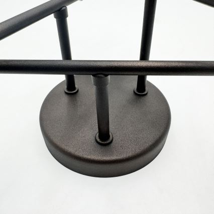 Přisazený lustr MALENA 3xE14/5W/230V hnědá/kouřová béžová