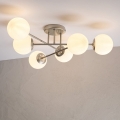 Přisazený lustr MALENA 6xE14/5W/230V matný chrom/bílá
