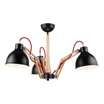 Přisazený lustr MARCELLO 3xE27/60W/230V - FSC certifikováno