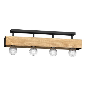 Přisazený lustr MILUZA 4xE27/15W/230V