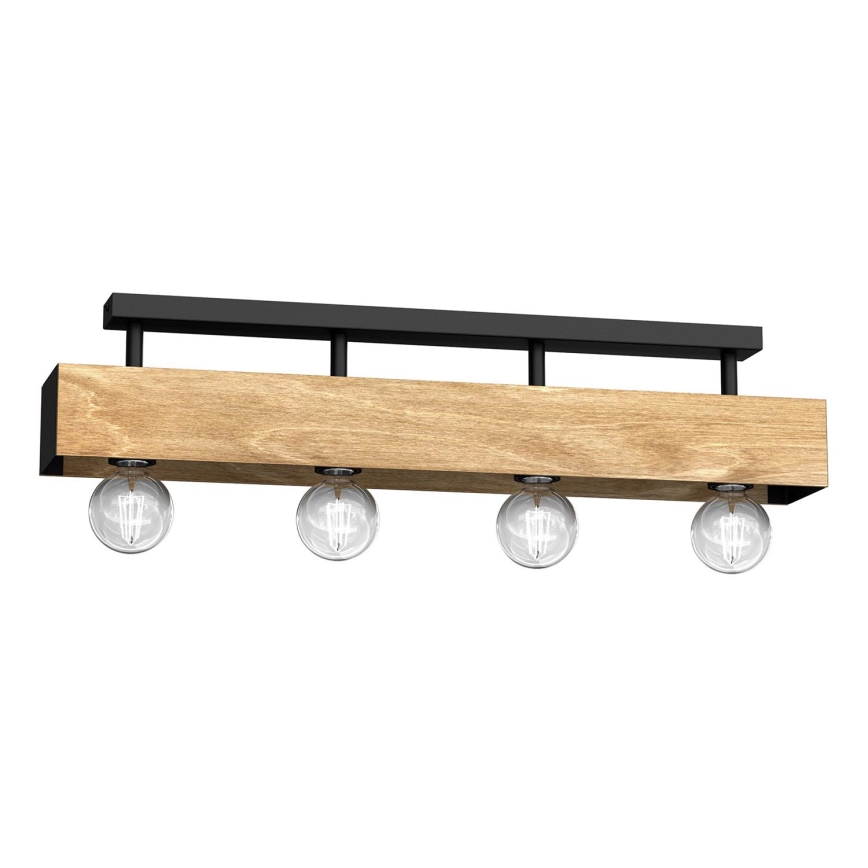 Přisazený lustr MILUZA 4xE27/15W/230V