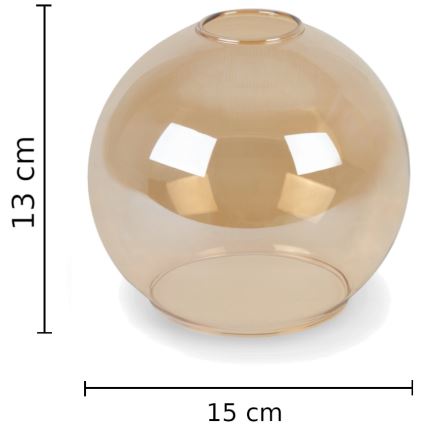 Přisazený lustr MONDE GOLD 6xE27/60W/230V