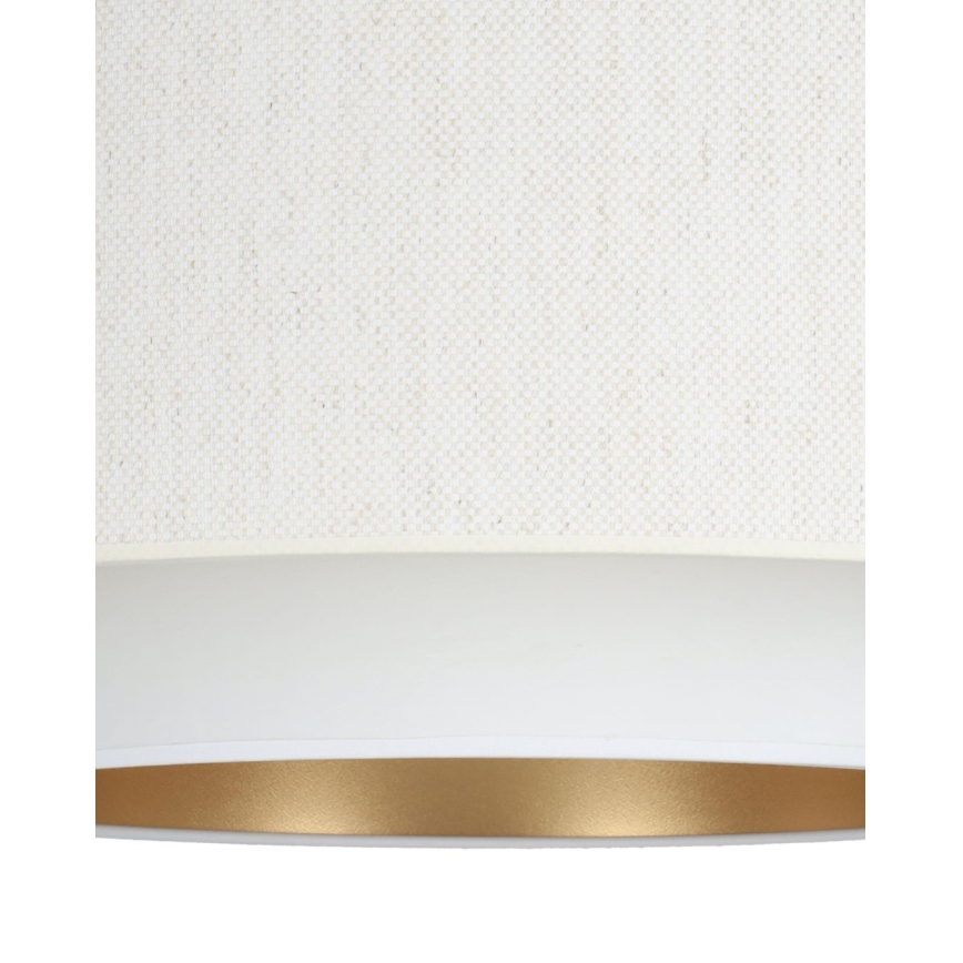 Přisazený lustr NATIA 1xE27/60W/230V pr. 45 cm bílá