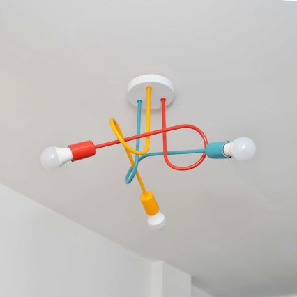 Přisazený lustr OXFORD 3xE27/15W/230V
