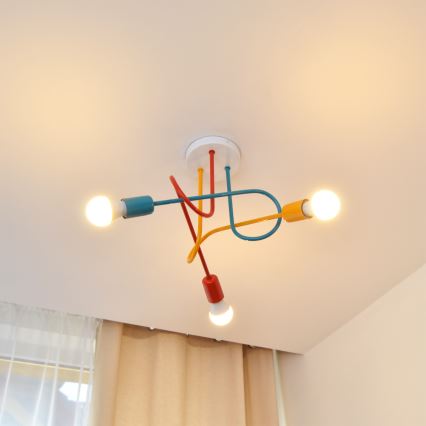 Přisazený lustr OXFORD 3xE27/15W/230V
