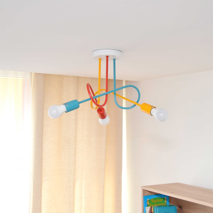 Přisazený lustr OXFORD 3xE27/15W/230V