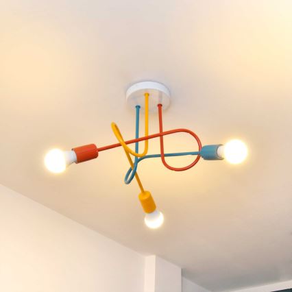 Přisazený lustr OXFORD 3xE27/15W/230V
