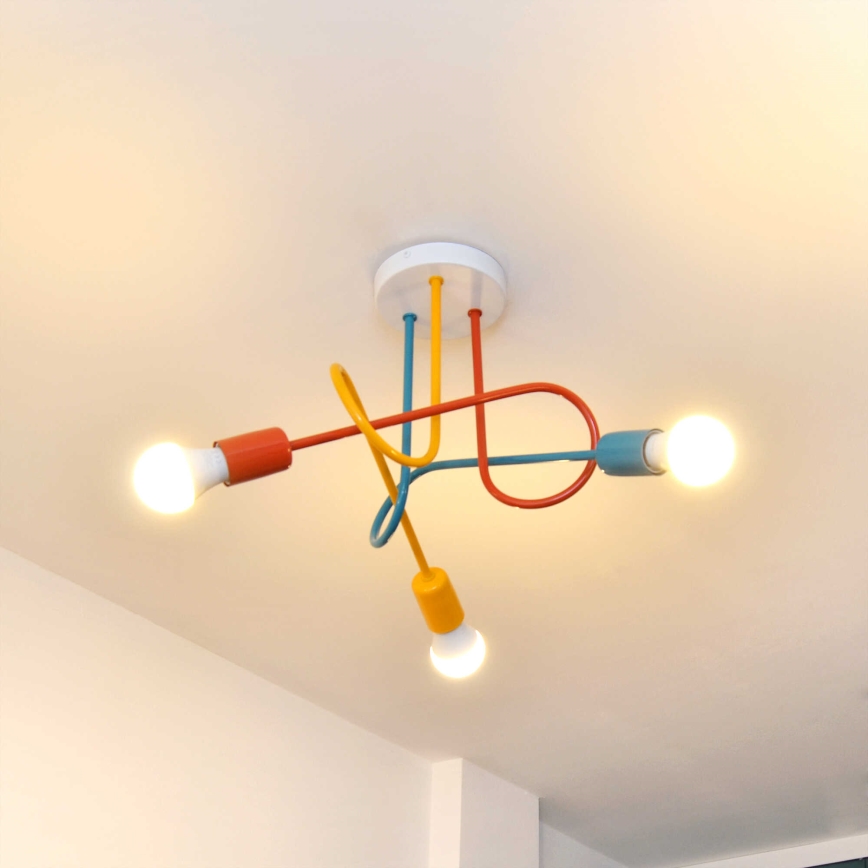 Přisazený lustr OXFORD 3xE27/15W/230V