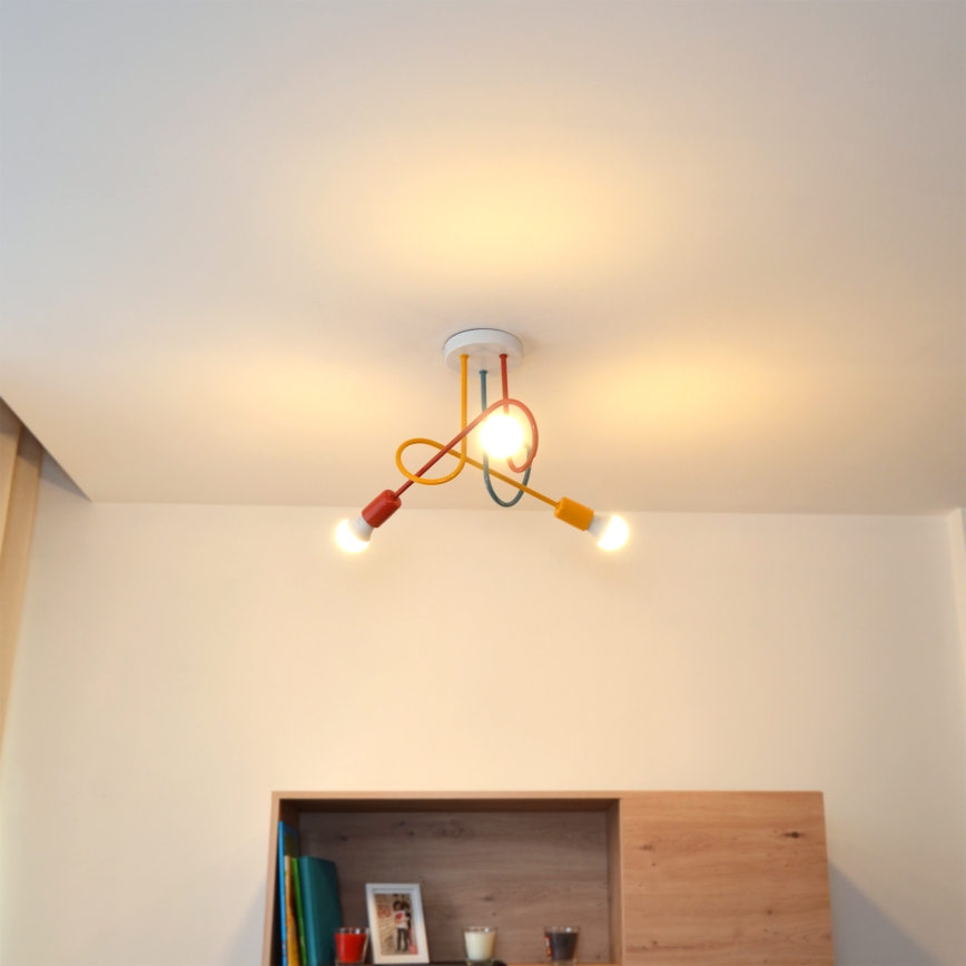 Přisazený lustr OXFORD 3xE27/15W/230V