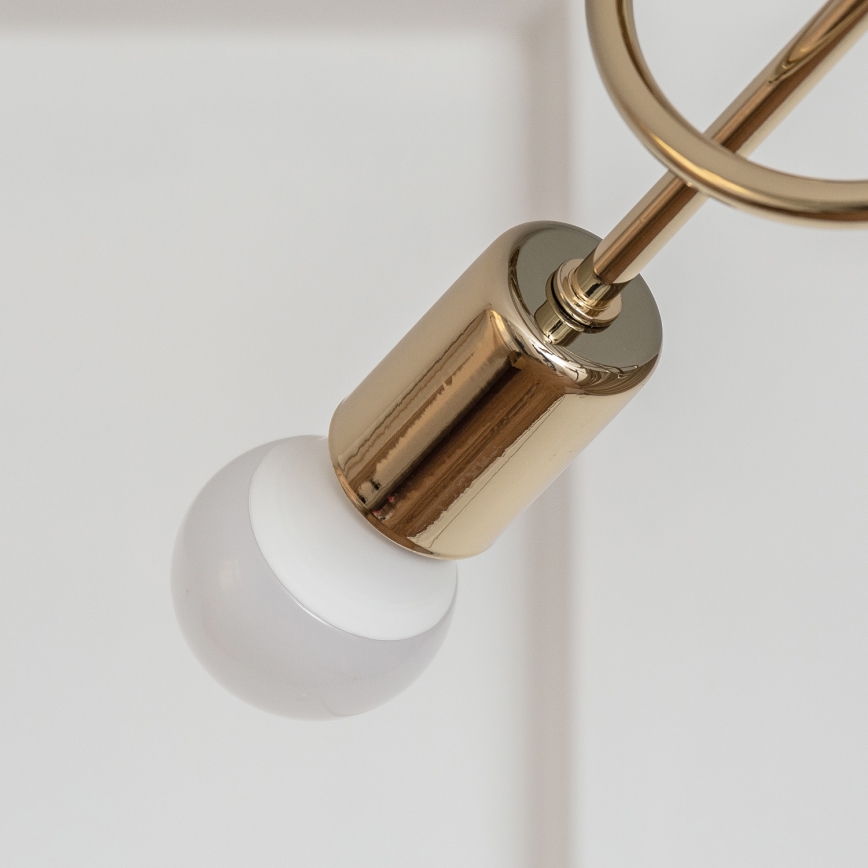 Přisazený lustr OXFORD 3xE27/15W/230V zlatá