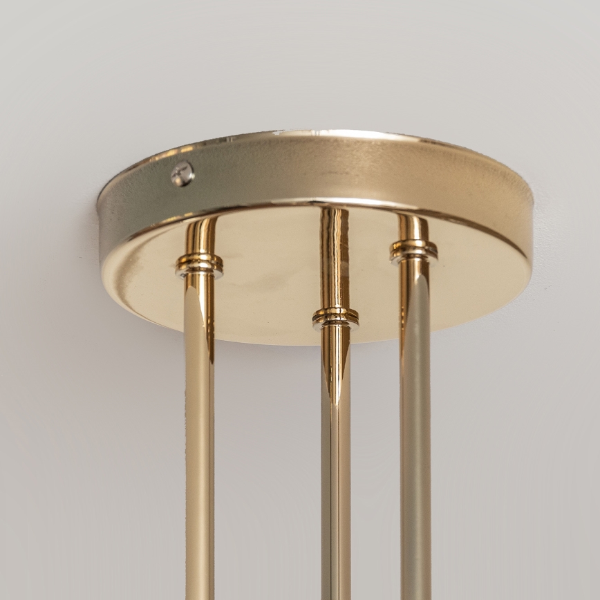 Přisazený lustr OXFORD 3xE27/15W/230V zlatá