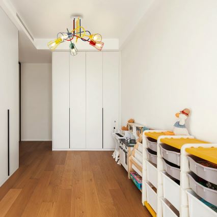 Přisazený lustr OXFORD 5xE27/15W/230V