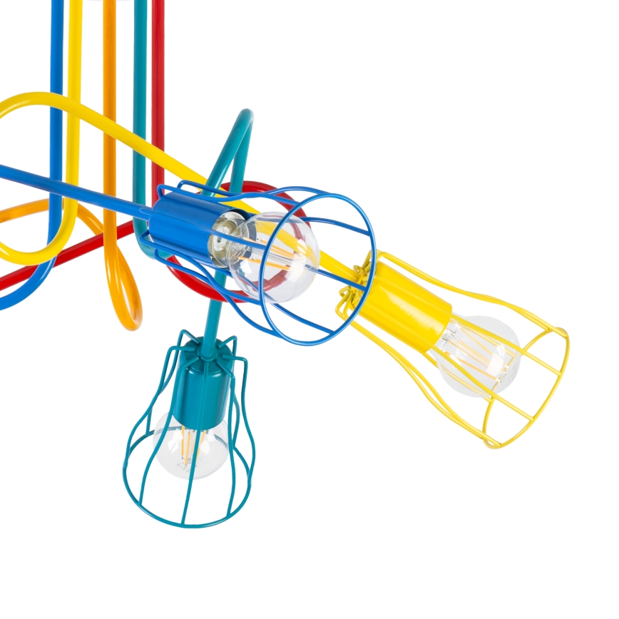 Přisazený lustr OXFORD 5xE27/15W/230V