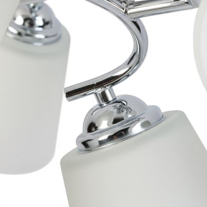 Přisazený lustr PAFOS 5xE27/15W/230V lesklý chrom