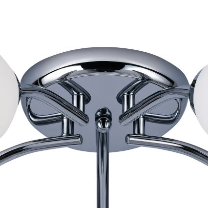 Přisazený lustr PORTOS 5xE14/10W/230V lesklý chrom