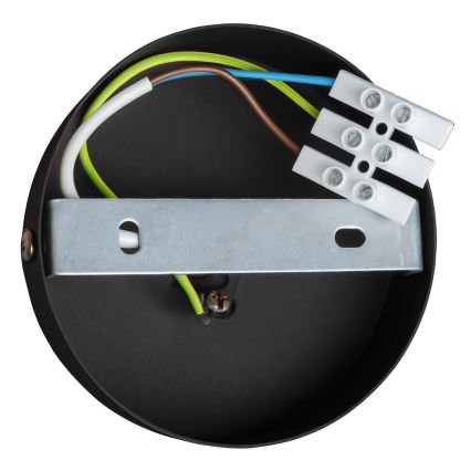 Přisazený lustr QUEEN 3xE27/15W/230V černá