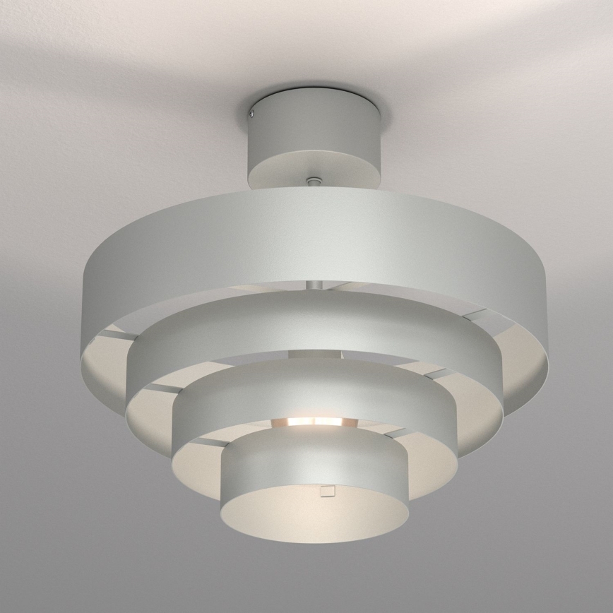 Přisazený lustr RINGS 1xE27/15W/230V lesklý chrom