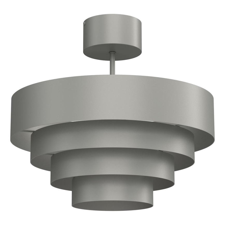 Přisazený lustr RINGS 1xE27/15W/230V šedá