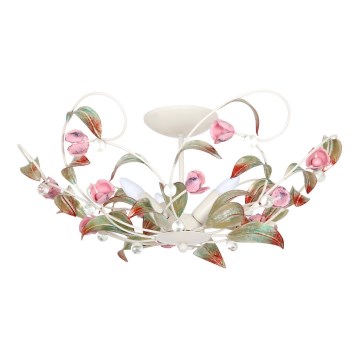 Přisazený lustr ROSE 3xE14/60W/230V